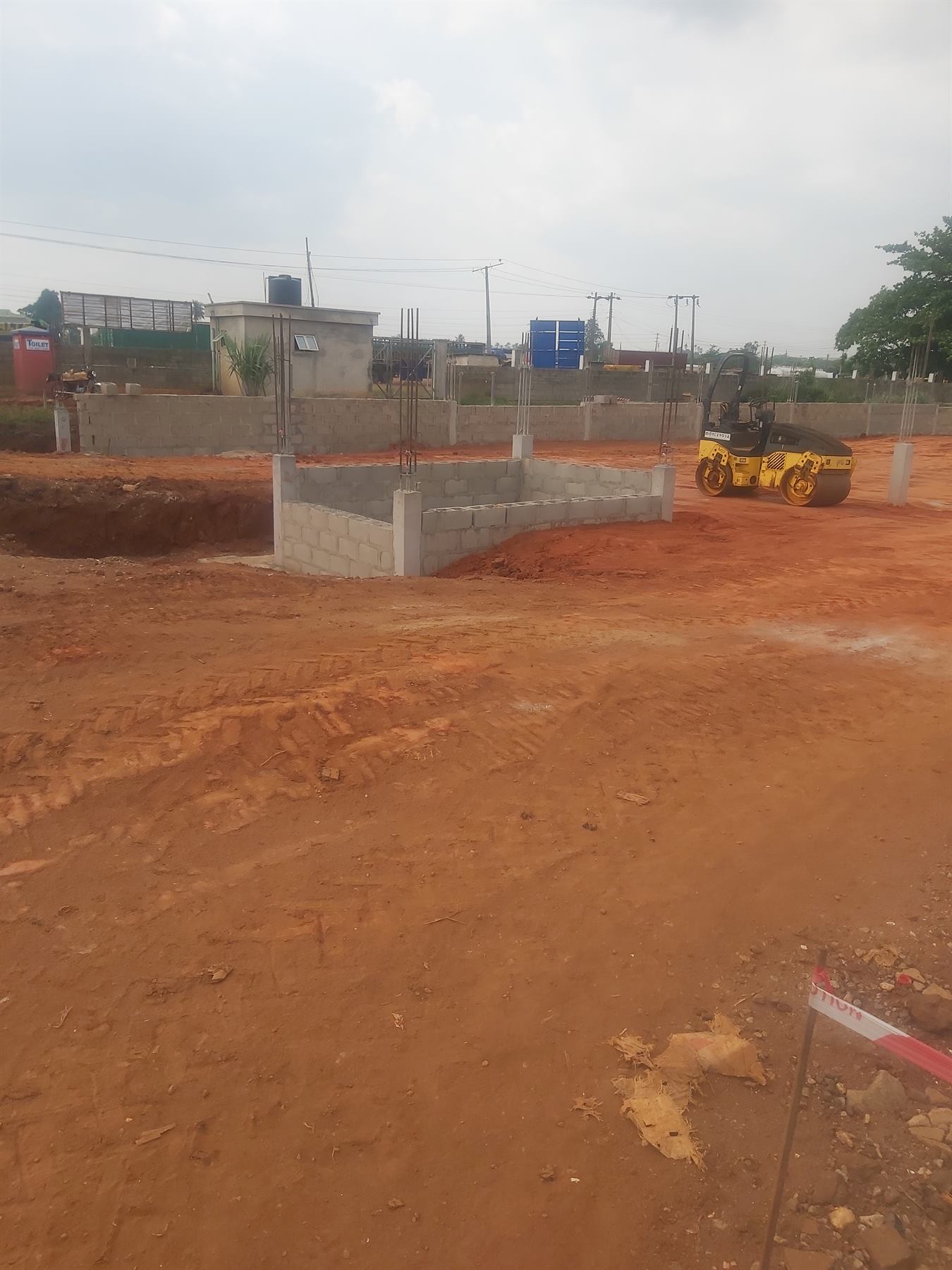 Earthworks and site preparation for civil infrastructure